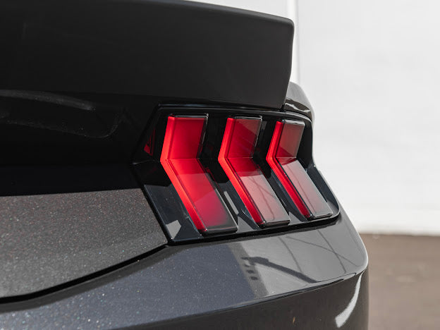 2024-UP FORD MUSTANG S650 | SMOKE TINTED REAR TAIL LIGHT TRIM BEZEL COVER